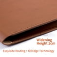 thumbnail image 2 of Graflsoa Premium PU Leather A4 Document Organizer - Multi-Color Options for Contracts, Invoices, and Papers - Compact 32x25cm Storage Pouch, 2 of 6
