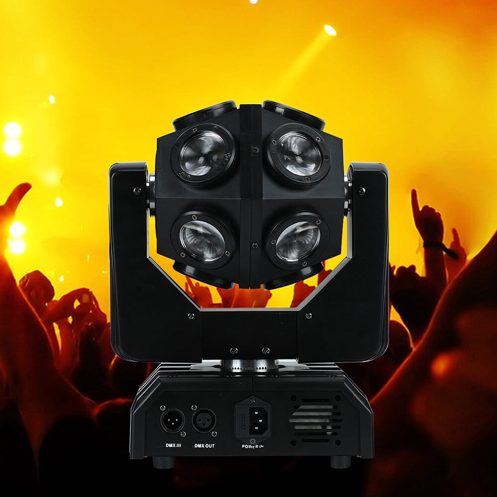 4in1 12*12W LED Beam Moving Head Light RGBW DMX DJ WeddingParty Stage Wash Light