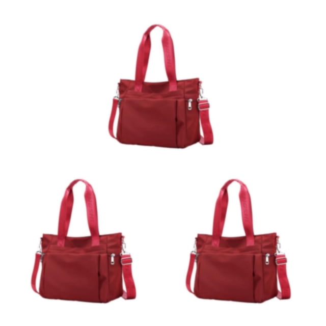 Sonducket Bandolera Mujer Ligera E Impermeable - Gran Capacidad Y Cómoda De Llevar Bandolera Vino Rojo Type1 NO1