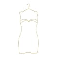 thumbnail image 1 of Bikini tragador de baño de trajes de baño de trajes de almacenamiento organizador de vestuario de lencería percha de bikini para boutiques waper Oro, 1 of 8