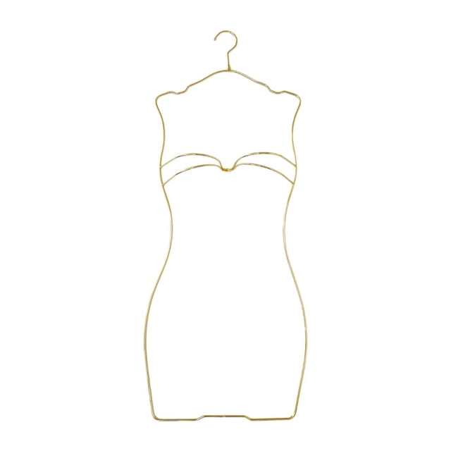 Bikini tragador de baño de trajes de baño de trajes de almacenamiento organizador de vestuario de lencería percha de bikini para boutiques waper Oro