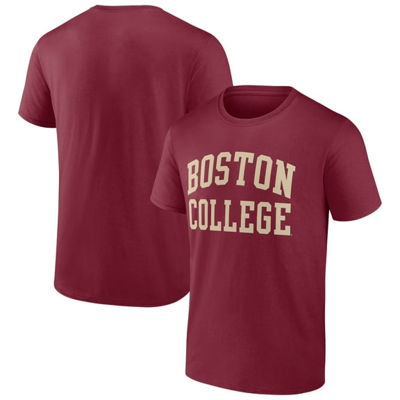 Men's Maroon Boston College Eagles Basic Arch T-Shirt