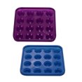 thumbnail image 1 of Bandeja De 2 Piezas De Plástico Duradero Para Bolas De Billar / Billar Con Capacidad Para 16 Bolas Azul Y Morado Sunnimix Soporte para bandeja de bolas de billar, 1 of 8