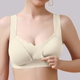 thumbnail image 2 of Solid Color Vest Type No Steel Ring Bra Gathering and Comfort for Everyday Wear in All Seasons, 2 of 8