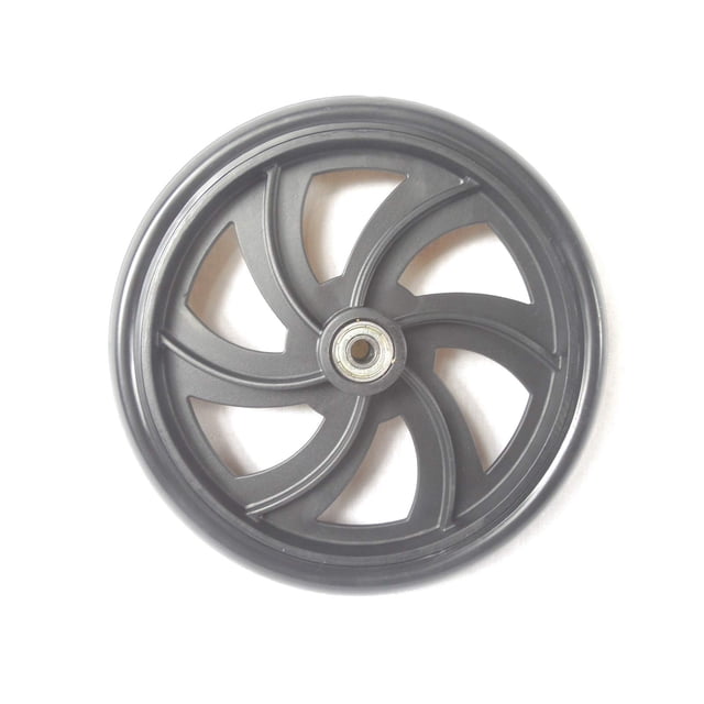 Rueda de repuesto para andador modelo 10257 (rueda negra de 7,5")