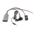 thumbnail image 1 of Cable Auxiliar Bluetooth 5.0 Yuxing Para Coche Micrófono Manos Libres Adaptador De Llamadas Gratuitas Para Teléfono Móvil E60 E63 E87 Color Negro, 1 of 5