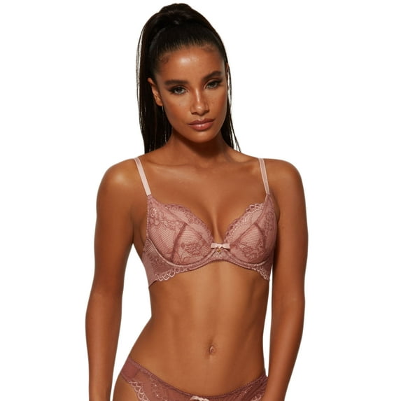 Gossard Superboost Lace Padded Plunge Bra 7711
