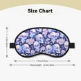 thumbnail image 4 of Salouo Skull star crystal Print Sleep Mask Eye Cover, 1-Pack Eye Masks Washable Sleeping Eyeshade Block Sleep Shade Cover Light Reduces Puffy Eyes Traveling Gifts, 4 of 7
