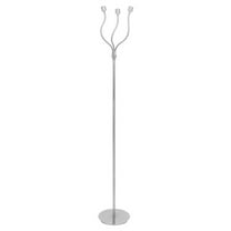 LumiSource Triflex Led Floor Lamp, Nickel