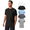 Set1: Black/White/Light Grey/Dark Grey/Light Blue, variant on Pinspark 5 Pack Gym Workout Shirts Men Moisture Wicking T Shirts for Man Plain Summer Mesh T-Shirt Crew Neck Tees Shirt