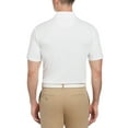 thumbnail image 3 of Ben Hogan Men's & Big Men's Performance Solid Polo Shirt with Short Sleeves, Sizes S-5XL, 3 of 7