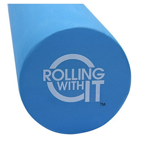 18 Inch Length x 6 Inch Round - The Foam Roller - Best Firm High Density Eco-Friendly EVA Foam Rollers For Physical Therapy, Great Back Roller for Muscle Therapy, Mobility &