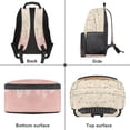 thumbnail image 6 of Pzuqiu Cake Capybara Custom Kids Backpack with Name Personalized Backpacks for School Durable Customized Shoulder Bookbags Back to School 17 Inch Lightweight Schoolbags Ages 6-12, 6 of 7