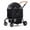 Dark black, variant on XunKA Double Decker Pet Stroller for Small & Medium Dogs/Cats, 4-Wheel Detachable Foldable Cat Stroller with Shock-Absorbing Wheels, Green