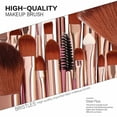 thumbnail image 4 of LNGOOR 25pcs Makeup Brushes Set  Includes All Types of Face Brushes  Create An All-over Makeup Look, 4 of 8