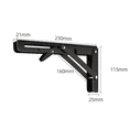 thumbnail image 2 of Professional folding console heavy-duty triangular stainless steel bracket, 2 of 7