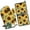 Sunflowers Bouquet, variant on Two Roosters with Flowers Kitchen Oven Mitt and Pot Holder Sets 4 Pcs for Baking, Cooking and Grilling, Heat Resistant Up To 392 °F