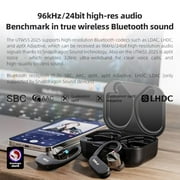 FiiO UTWS5 2025 True Wireless Bluetooth Earbuds Hook & Headphone Amp for IEMs, AK4332 DAC, Hi-Res 96kHz/24bit LDAC -MMCX/0.78 2pins Connector, 10-Band PEQ, 20H Battery Life (MMCX)