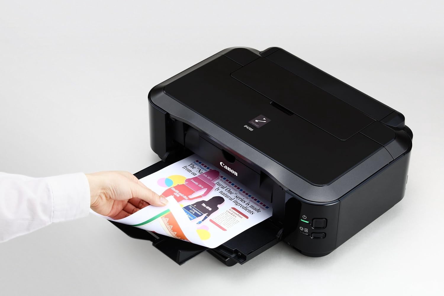 Restored Canon PIXMA iP4700 Premium Inkjet Photo Printer with USB Connectivity Technology - 9ppm Monochrome Printspeed - 9600 x 2400 dpi - 3742B002 (Refurbished)