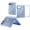 Blue, variant on for iPhone Duo Case Compatible with MagSafe, Built-in Crystal Clear Screen Protector [Double Hinge Protection with Pen Holder + Stylus] Hard PC Shockproof Phone Cover, Gold