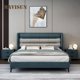 thumbnail image 2 of Master Bedroom Technology Cloth Bed 1.5m 1.8m Modern Minimalist Small Apartment Multifunctional Storage Double Bed Light Luxury My Lux Decor Round, 2 of 14