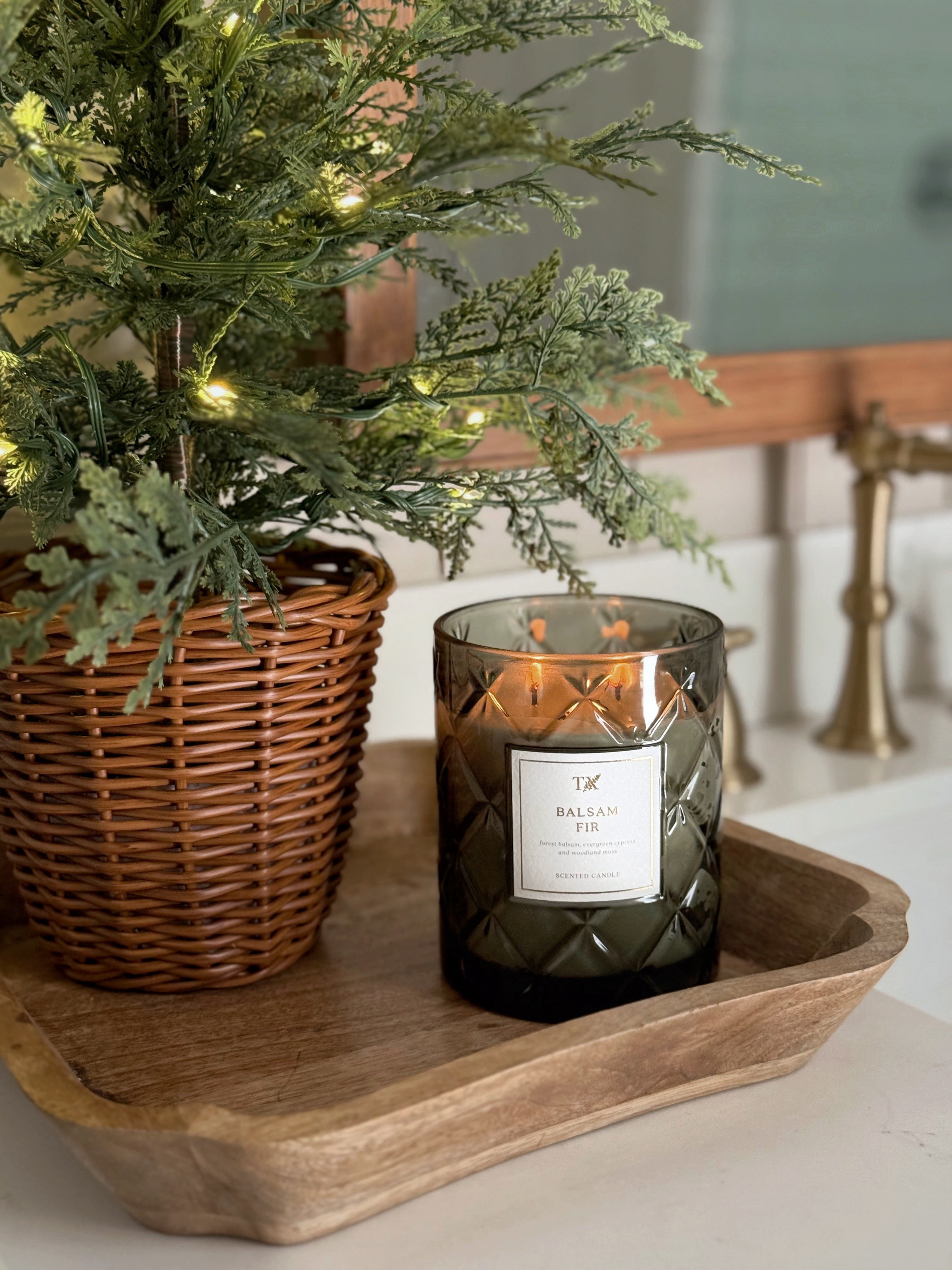 My Texas House Balsam Fir 2 Wick 15 oz (423.9 g) Jar Candle
