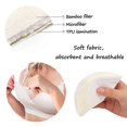 thumbnail image 4 of 12Pcs Washable Nursing Pads Organic Bamboo Breast Pads with Laundry Bag and Storage Bag, 4 of 6