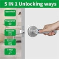 thumbnail image 4 of Smart Fingerprint Door Lock With APP Keyless Entry Door Lock Set With Keypads And Handle Electronic Code Deadbolt Lock ,Smart and Convenient, 4 of 4