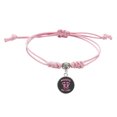 thumbnail image 1 of Cancer Awareness Bracelets Handmade Adjustable Cord Thread Ribbon Courage Friendship Support for Women, 1 of 3