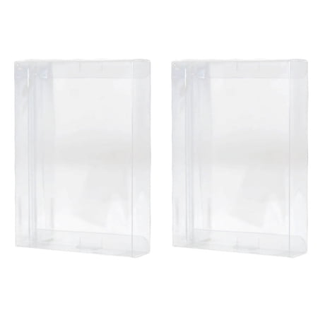 Zecic Game Plastic Display Case for SNES/N64 Game Boxes