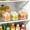 Clear-A, variant on YANDE- Clear Freezer Storage Bins - 1 Pack Clear Bins for Refrigerator and Pantry, Stackable Kitchen Cabinet Organizer with Handles for Frozen Food, Meat & Veggies (S-Clear)