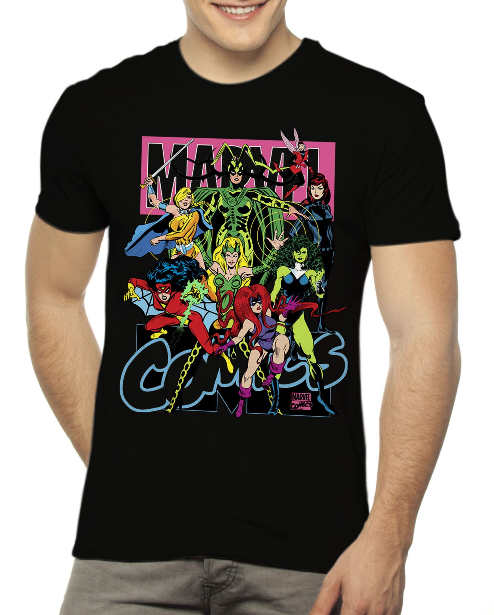 Marvel Men S Marvel Neon Group Graphic Tee Walmart Com Walmart Com Marvel Men S Marvel Neon Group Graphic Tee Walmart Com Walmart Com