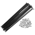 thumbnail image 1 of Radios de acero para bicicleta de 14 G J Bend 178 mm 7,01 pulgadas con tetinas de latón Unique Bargains, 1 of 1