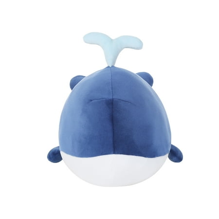 MINISO Soft Toy Ocean Series Little Whale Plush Toy, Dark Blue ...