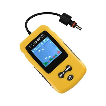 Zeiwohndc Portable Fish Finders with Depth Readout Fish Alarm for Fish Depth Detection