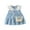 Light blue, variant on EnJoCho Baby Kids Long Skirt toddler Girls Sleeveless Polka Dot Princess Dress Bag Clothes Outfits Cute Little Girl Summer Fashion Party Dress