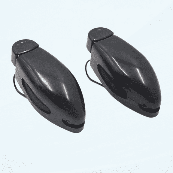 2 Pcs Black Car Sun Visor Clip Holder for Glasses Sunglasses Eyeglass