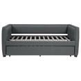 thumbnail image 4 of Brodie Upholstered Twin Daybed with Trundle Grey, 4 of 8