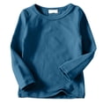 thumbnail image 7 of Ymyiu Toddler Long Sleeve Shirt Baby Boys' and Toddler Long Sleeve Graphic T-Shirts Size 7-8 Years(Blue, 7-8 Years), 7 of 7