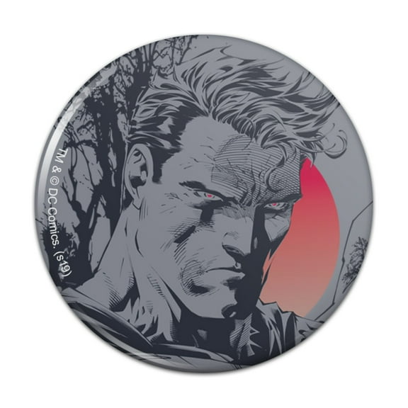 Superman Dark Persona Kitchen Refrigerator Locker Button Magnet