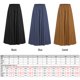 thumbnail image 5 of Pantalones de piernas anchas de verano para mujer, pantalones largos sólidos con cintura elástica MABOTO Pantalones de mujer, 5 of 5