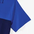 thumbnail image 5 of PatPat Family Matching Blue Lace Halter Sleeveless Dresses and Colorblock Short-sleeve Polo Shirts Sets, Blue, Dad M, 5 of 7