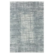 MYXIO Aspen Collection Grey 4'x6' Area Rug Rugs - Contemporary Hatching Accent Rug