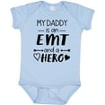 thumbnail image 3 of Inktastic My Daddy is an EMT and a Hero Boys or Girls Baby Bodysuit, 3 of 5