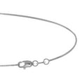 thumbnail image 5 of JewelStop 14kt 30" White Gold 0.8mm Shiny Classic Box Chain with Lobster Clasp, 5 of 5