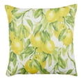 thumbnail image 2 of Saro Lifestyle Lemon Print Throw Pillow Cover, 2 of 3