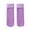 Purple, variant on GROFRY 1 Pair Kid Socks Middle-tube Fleece Lining Not Tight Anti-slip Non-allergenic Keep Warm Autumn Winter Thicken Thermal Children Floor Socks for Daily