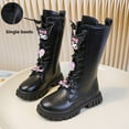 thumbnail image 2 of Sanrio Fashion Cartoon Shoes Kuromi Long Boots Winter Shoes Xmas New Year Gifts, 2 of 8