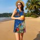 thumbnail image 3 of Disketp Colorful Coral Reef para Vestido sin Mangas para Mujeres, Vestidos de Verano para Mujeres, Casual y Holgado para la Playa, 3 of 7