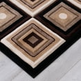 thumbnail image 5 of Allstar Black Squares Modern Geometric Area Rug (7' 9" x 10' 5"), 5 of 7